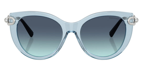 Crystal Pale Tanzanite/Silver / Azure Gradient Blue / 53-19-140