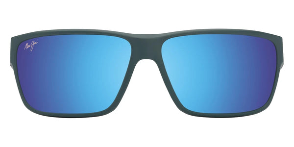 Matte Dark Military Green / Blue Hawaii / 62-14-130