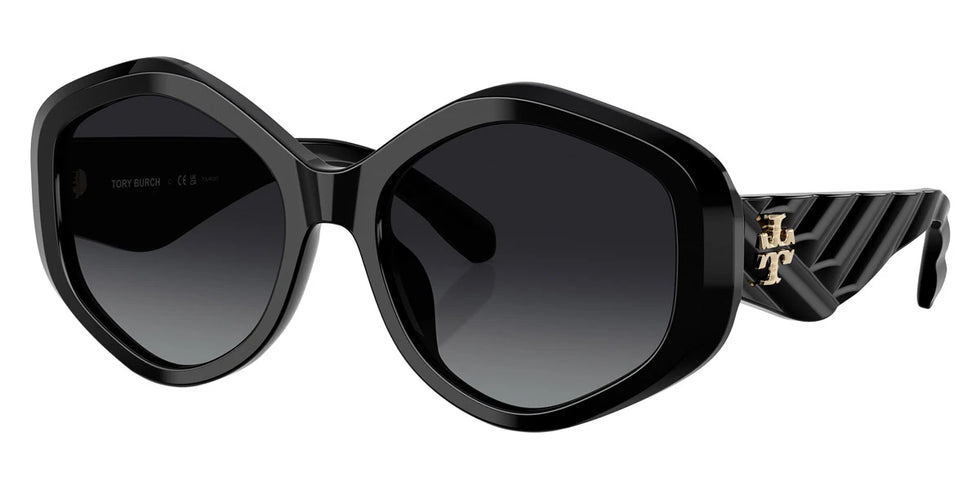 Tory Burch TY7217U 1709T3 55 - Black / Gray Gradient Polarized