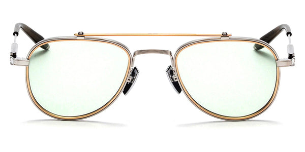 Brushed Silver/Matte Gold / Light Olive / 51-23-142