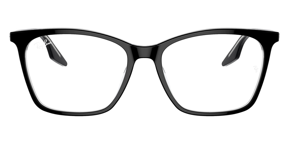 Ray-Ban RX5422 2034 52 - Black on Transparent