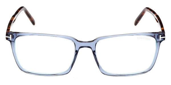 Shiny Tranparent Blue/Classic Havana/T Logo / 53-17-145