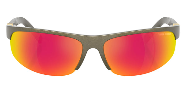 Khaki Metal / Brown Mirrored Orange / 68-15-135