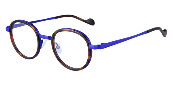Tortoiseshell/Matte Bright Blue / 45-22