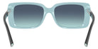 TIFFANY TF4249 80559S 55 - Black on Tiffany Blue / Azure Gradient Blue