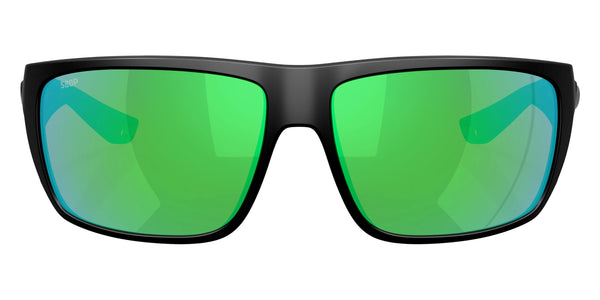 Matte Black / Green Mirrored Polarized / 64-13-120