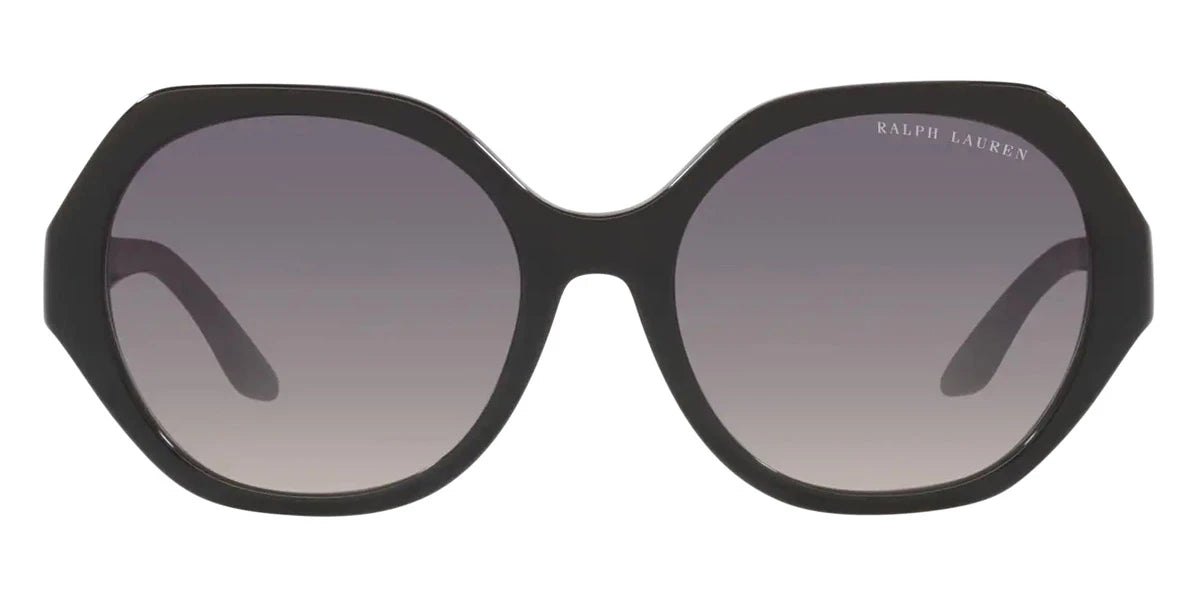 RALPH LAUREN RL8208 5001V6 55 - Shiny Black / Gradient Blue Mirrored Silver Int