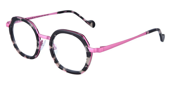 Gray Tortoiseshell/Dark Candy Pink / 47-21