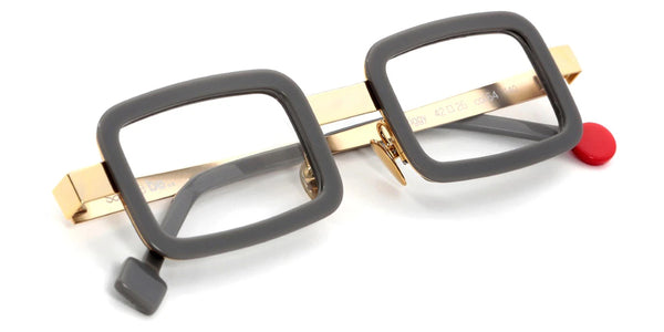 Shiny Gray/Polished Pale Gold / 42-26-140