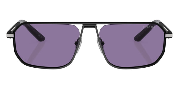 Matte Black / Violet Mirrored Internal Silver / 59-17-145