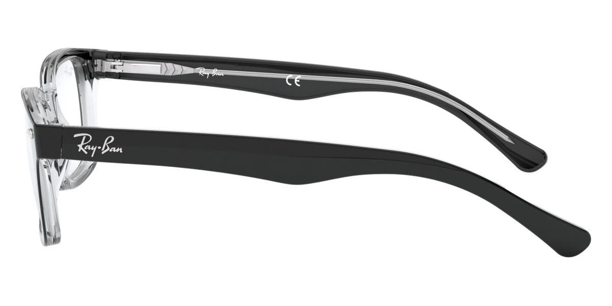 Ray-Ban RY1531 3529 48 - Black On Transparent