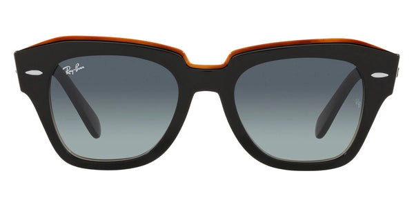 Black On Transparent Brown / Gray Vintage / 52-20-145