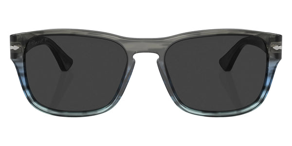 Striped Gray Gradient Blue / Polarized Dark Gray / 58-19-145
