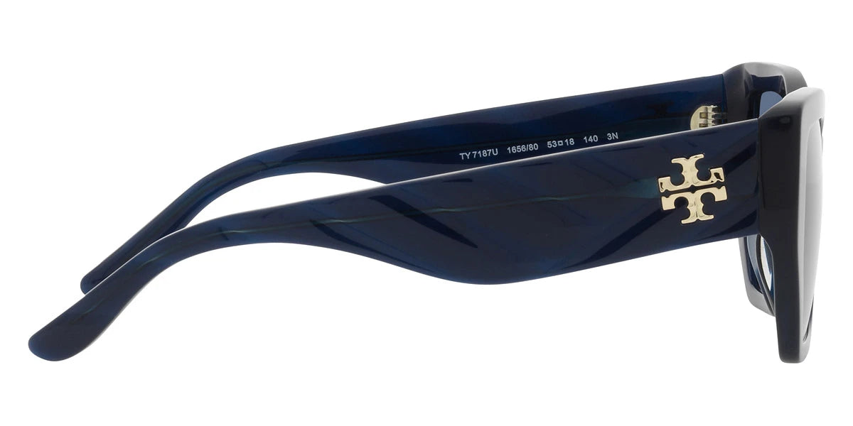 Tory Burch TY7187U 165680 53 - Transparent Navy / Dark Blue