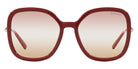 TIFFANY TF4202U 8380EL 57 - Solid Burgundy / Gradient Pink Gradient Brown