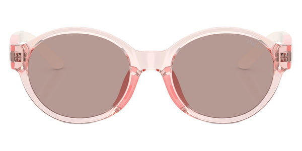 Shiny Transparent Pink/Beige / Brown / 45-16-125