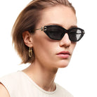 TIFFANY TF4231U 800181 53 - Black/Pale Gold / Dark Gray Polarized