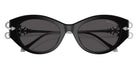 RALPH LAUREN RL8227U 500187 52 - Black/Shiny Silver / Dark Gray