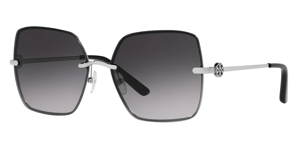 Tory Burch TY6080 31618G 58 - Silver / Light Gray Gradient