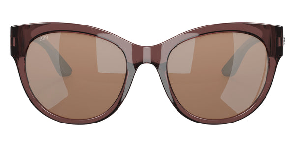 Shiny Urchin Crystal / Copper Silver Mirrored Polarized / 55-19-135