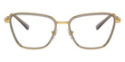 VERSACE VE1292 1506 54 - Gray Transparent/Gold