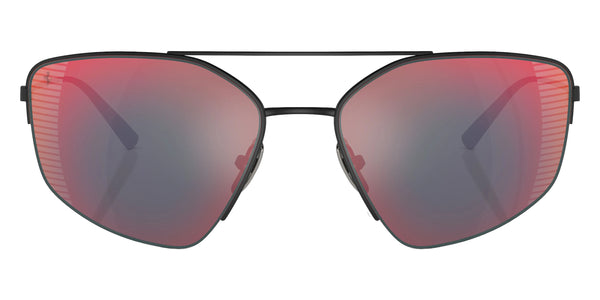 Matte Black / Mirrored Red / 63-18-130