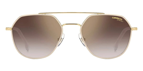 Gold Ivory / Gold Mirrored on Burgundy Shaded / 53-19-145