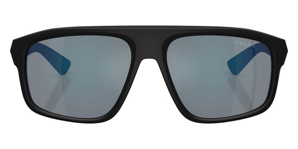 Matte Black / Dark Gray Mirrored Blue/Red / 59-17-145