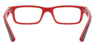 Ray-Ban RY1535 3573 48 - Black On Red