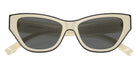 Tory Burch TY7206U 198887 54 - Ivory/Black / Dark Gray