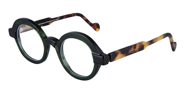 Transparent Green/Tortoiseshell / 46-23