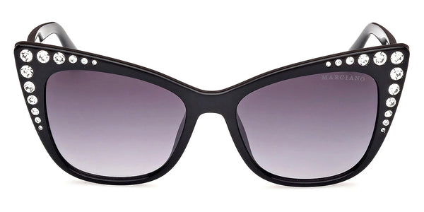 Shiny Black / Gradient Smoke / 54-17-145