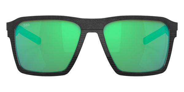Net Black / Green Mirrored Polarized / 58-17-135