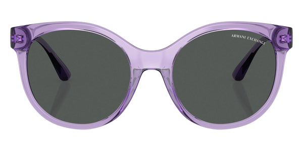 Shiny Transparent Purple / Dark Gray / 54-19-140