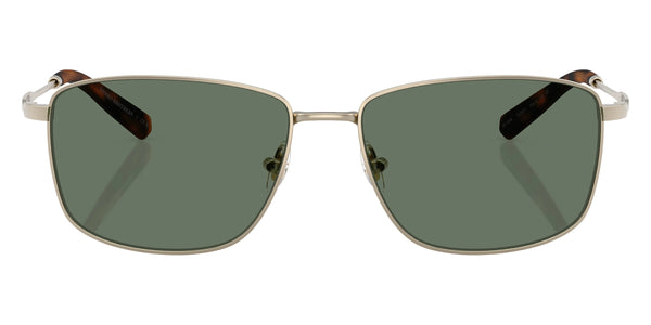 Matte Gold / Dark Green Solid / 58-16-145