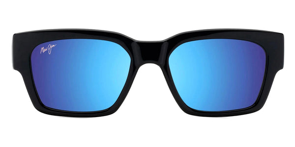 Shiny Black with Trans Light Gray / Blue Hawaii / 53-18-145