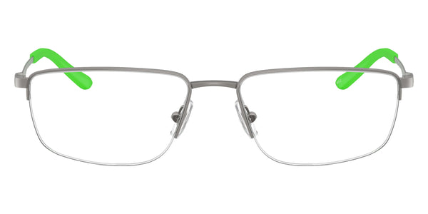 Matte Gunmetal Gradient Gekko Green / 54-17-140