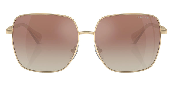 Shiny Pale Gold / Brown Mirrored Gradient / 59-15-145