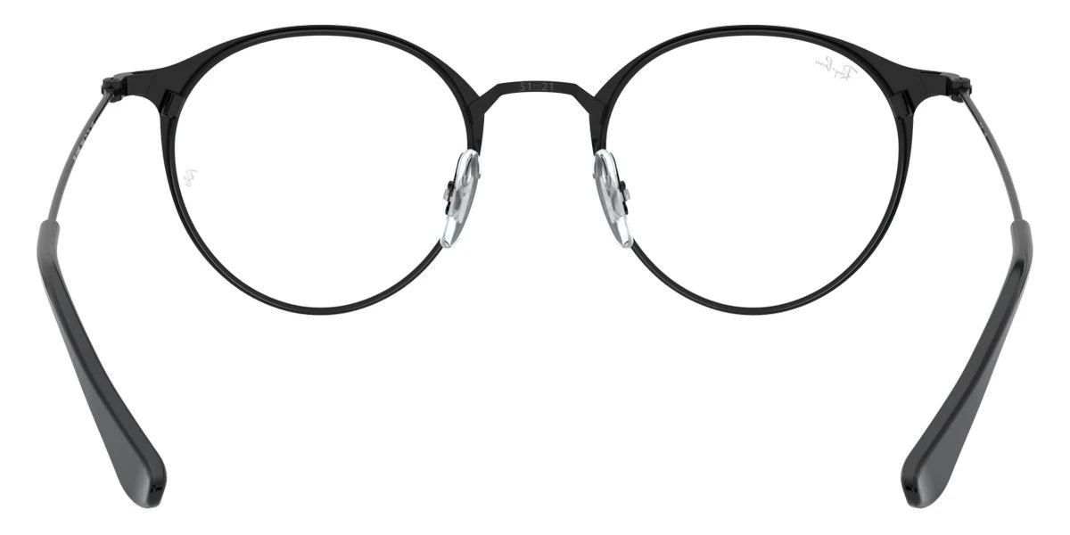 Ray-Ban RX6378F 2904 51 - Matte Black On Black