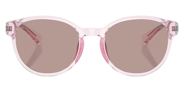 Shiny Transparent Pink / Light Purple Brown / 48-17-125