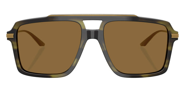 Striped Olive/Dark Gold / Brown / 56-17-145