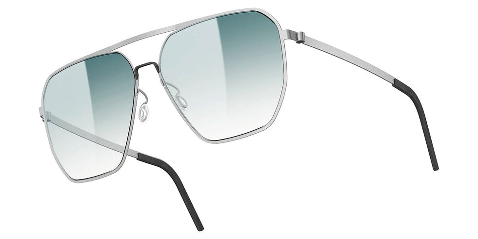 Lindberg LND 8911 10/U9 SL61 59 - 10/U9 / SL61 Light Silver Mirrored-Turquoise Pearl Gradient