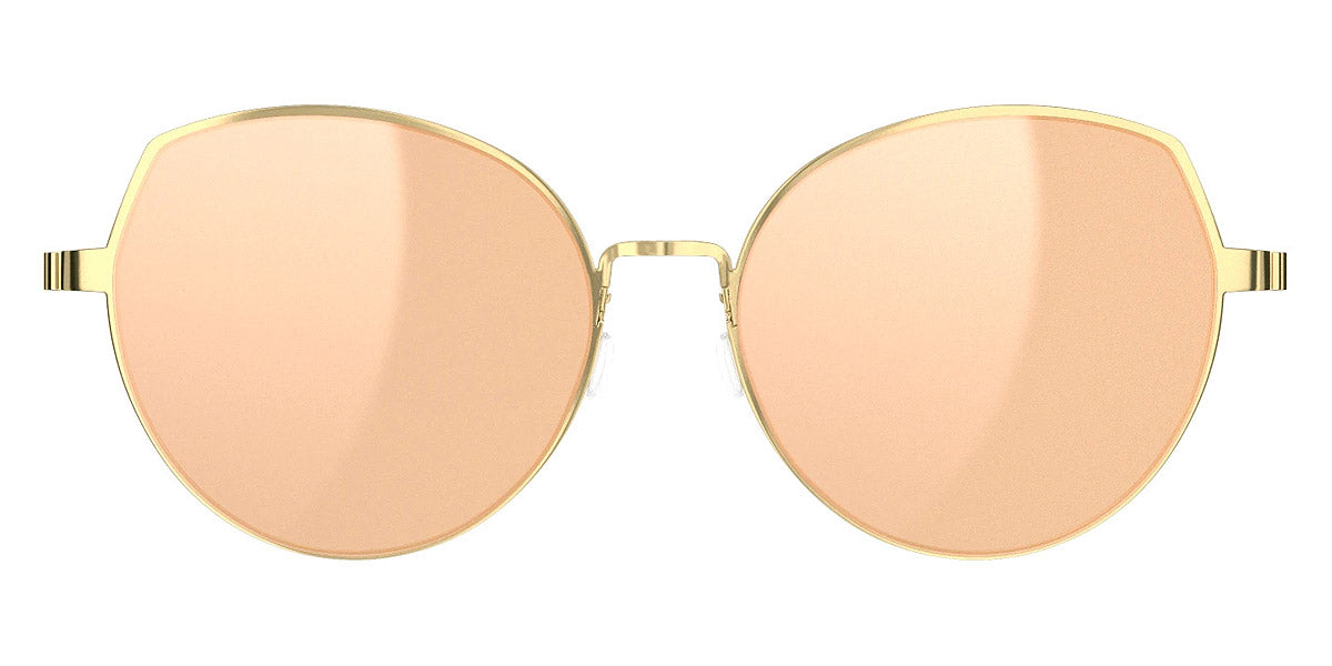 Lindberg LND 8913 PGT SL54 57 - PGT / SL54 Rose Gold Mirrored-Medium Gray