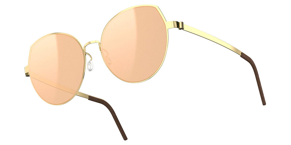 Lindberg LND 8913 PGT SL54 57 - PGT / SL54 Rose Gold Mirrored-Medium Gray