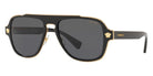 VERSACE VE2199 100281 56 - Black / Polarized Gray