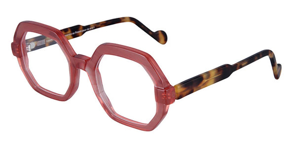 Transparent Light Pink/Tortoiseshell / 50-22