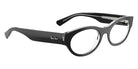 Ray-Ban RX5447 2034 51 - Black on Transparent