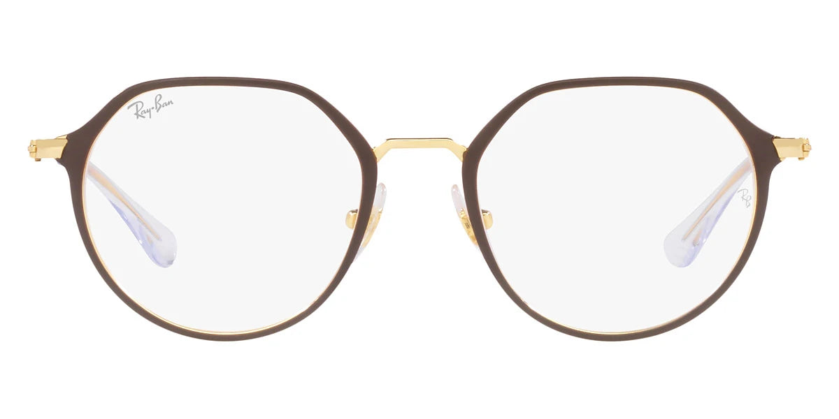Ray-Ban RY1058F 4078 49 - Brown on Gold