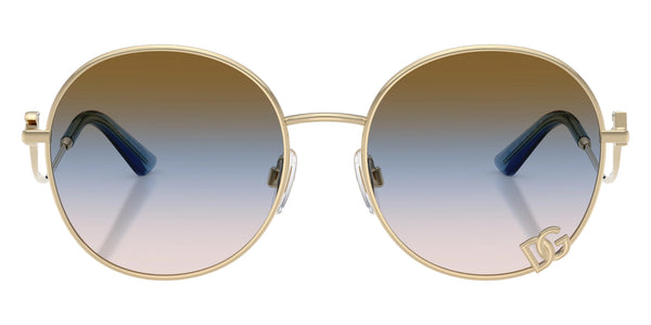 Pale Gold / Pink/Blue/Brown / 56-18-145