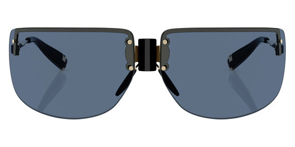 Shiny Light Gold / Navy Blue / 75-12-120